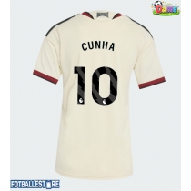 Manchester United Matheus Cunha #10 Tredjedrakt Dame 2026-27 Kortermet